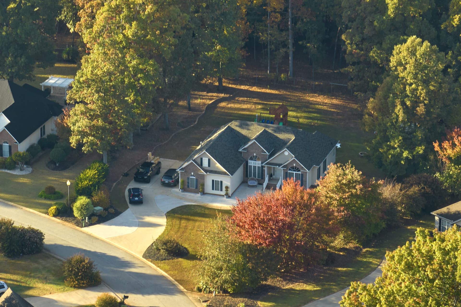 A single-family home exterior in Reston