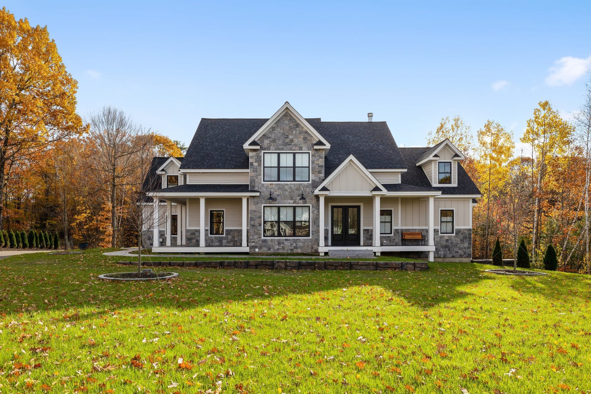 A single-family home exterior in Herndon